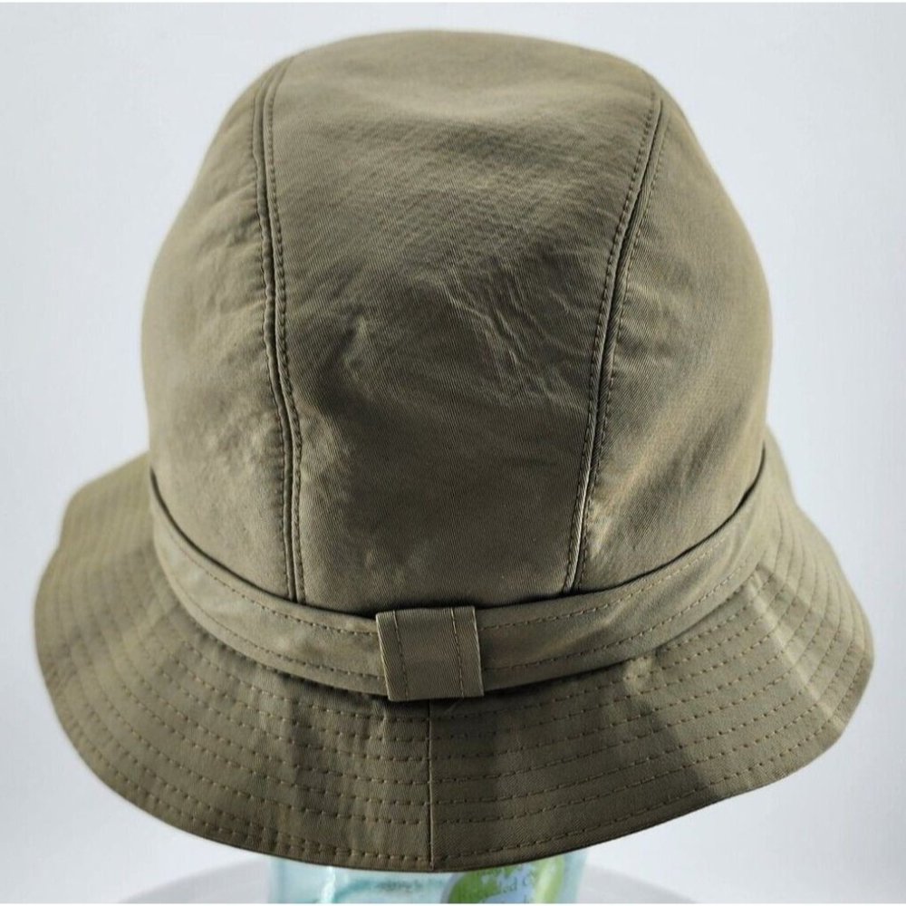 Burberry Women’s Classic Tan Fedora Bucket Hat Size 7.25 Nova Check SEE PICS - Picture 4 of 11